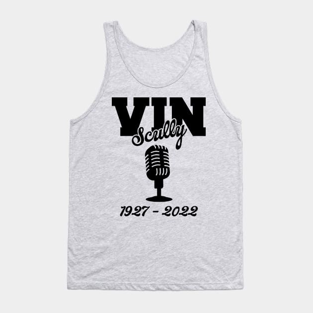 Vin Scully 1927 - 2022 Vol.2 Tank Top by Chiko&Molly